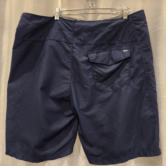 Hurley Swim‎ Trucks- Men's- Navy Blue- Sz 38 - Picture 2 of 3